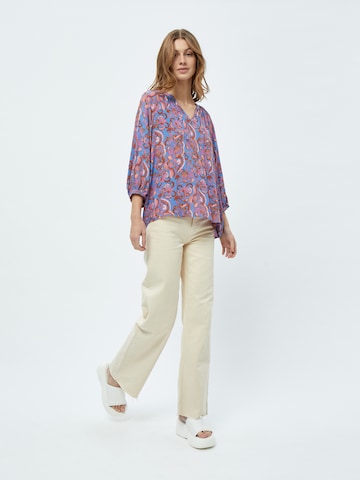Camicia da donna 'Katana' di minus in blu