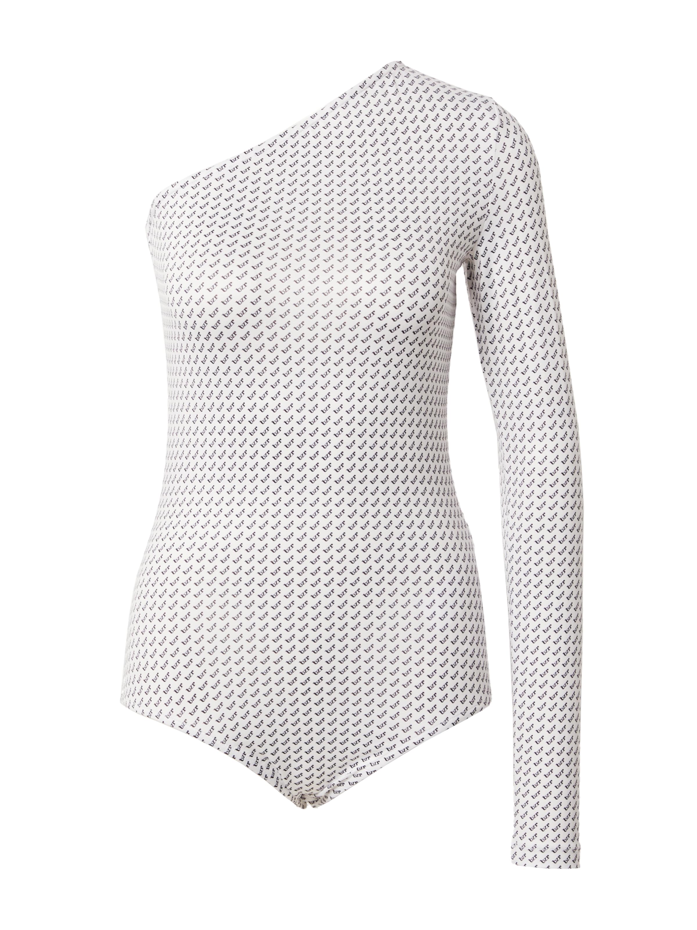 BZR Κορμάκι-μπλουζάκι σε λευκό: μπροστά