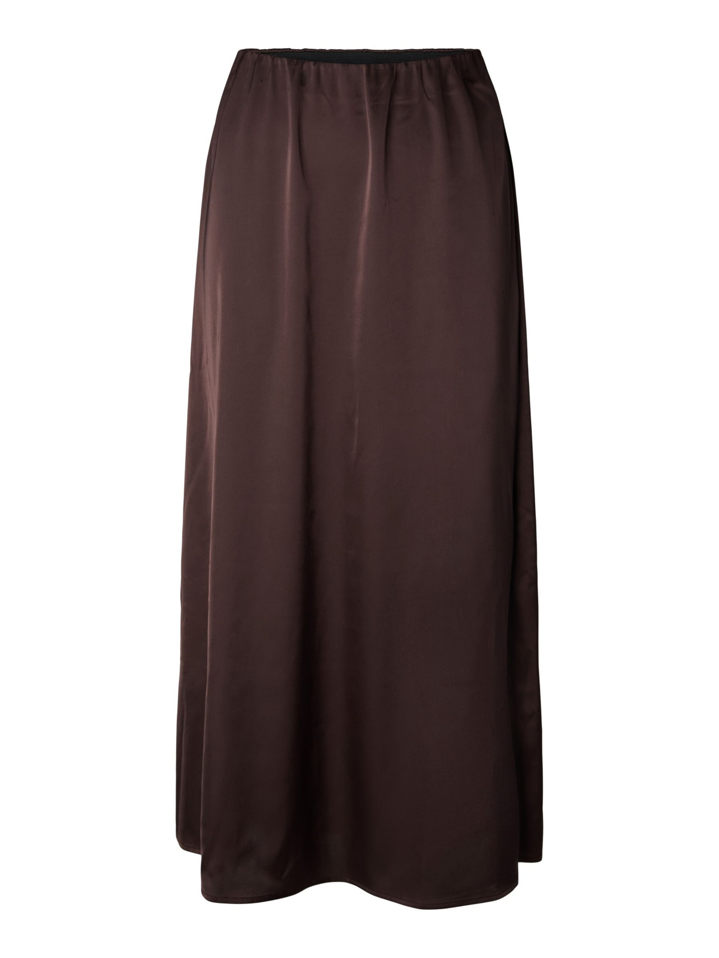 Gonna 'PCFesta' di PIECES in marrone: frontale