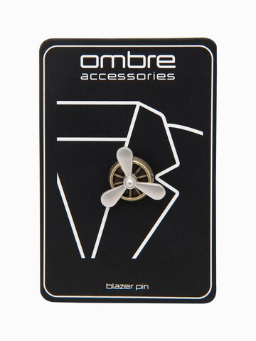 Ombre - Broche en marrón