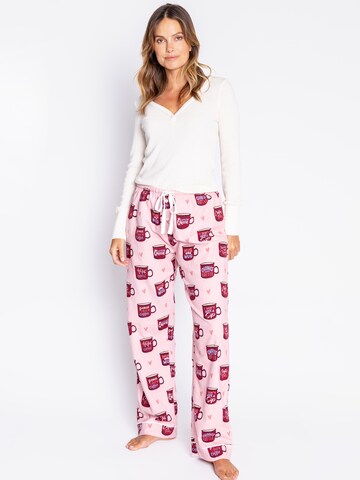 PJ Salvage Pyjamahose 'Flannels' in Pink