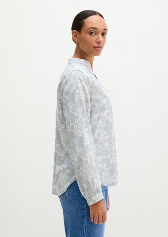 Marc O'Polo Blouse in Blauw: zijkant