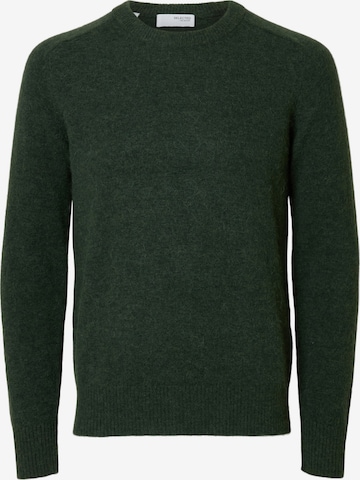 SELECTED - Jersey 'SLHRAI' en verde: frente