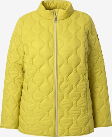 Ulla Popken Winter jacket in Yellow: front
