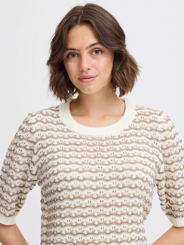Fransa - Jersey 'LILJE PU 1' en beige