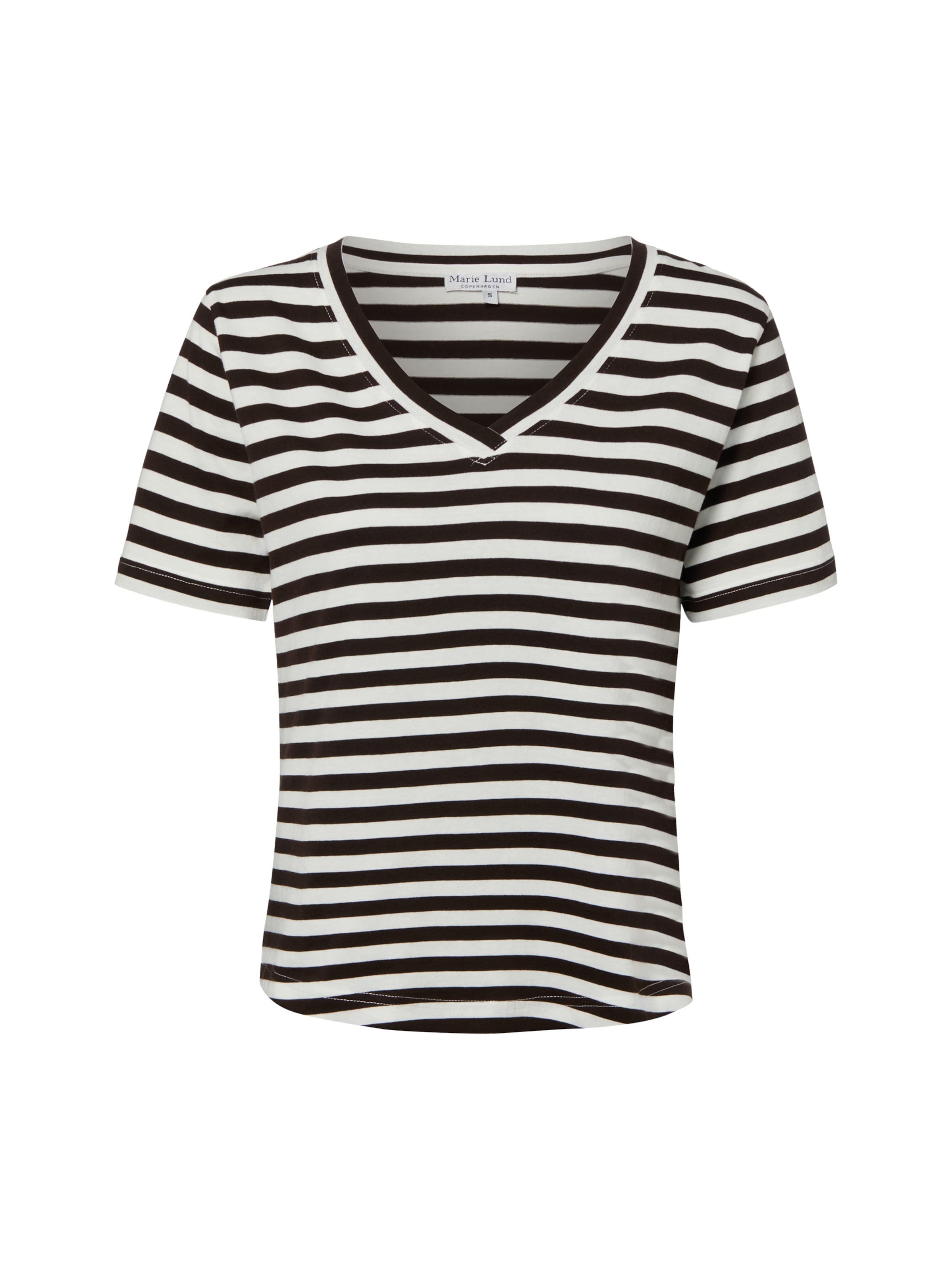 Marie Lund Shirt in Brown: front