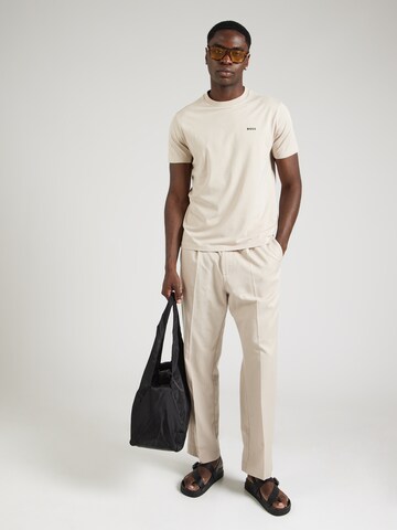 Maglietta di BOSS in beige