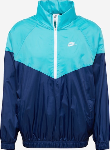 Veste mi saison Windrunner Nike Sportswear en Bleu Marine Turquoise ABOUT YOU