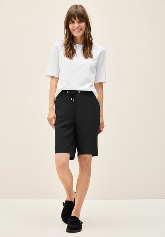 CECIL Loosefit Shorts in Schwarz