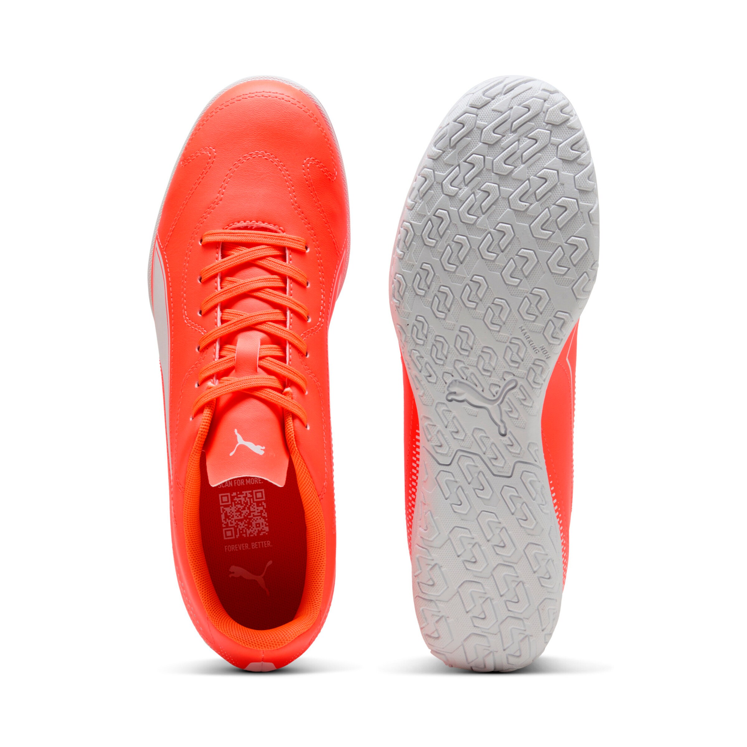 PUMA Soccer Cleats in Orange
