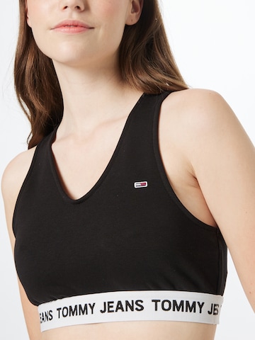 Tommy Jeans Top 'Super' in Black