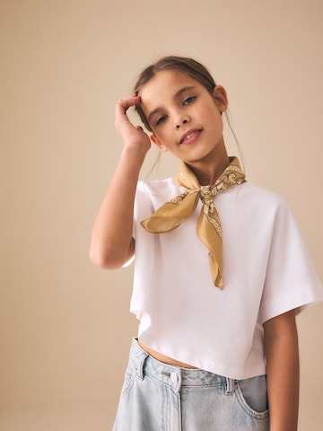 T-Shirt Next en blanc