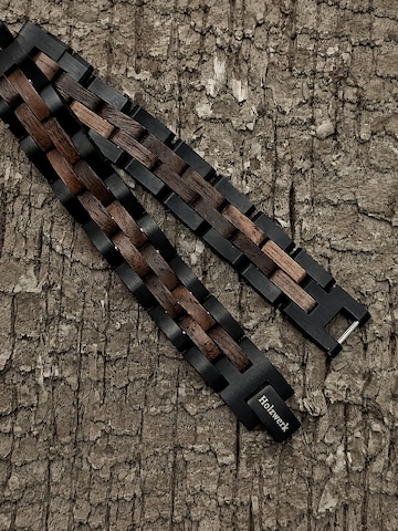 Holzwerk - Pulsera 'TREIBSEE' en plata