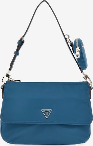 GUESS Shoulder Bag 'Eco Gemma' in Blue: front