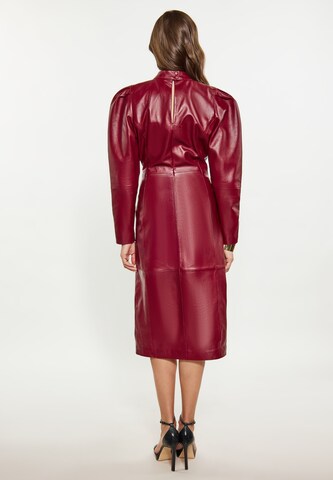 faina Jurk in Rood