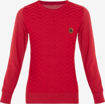 CIPO & BAXX Sweater in Red: front