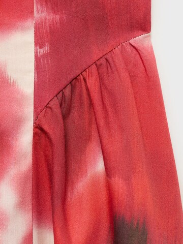 MANGO Zomerjurk 'AQUARE' in Beige