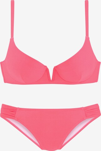 VIVANCEPush-up Bikini - narančasta boja: prednji dio