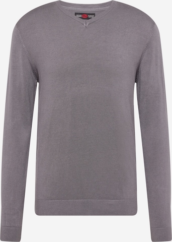 Petrol Industries Sweater in Grey: front