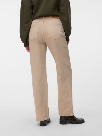 VERO MODA Wide leg Jeans in Brown