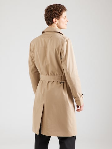 HUGO Ανοιξιάτικο και φθινοπωρινό παλτό 'Maluks' σε μπεζ