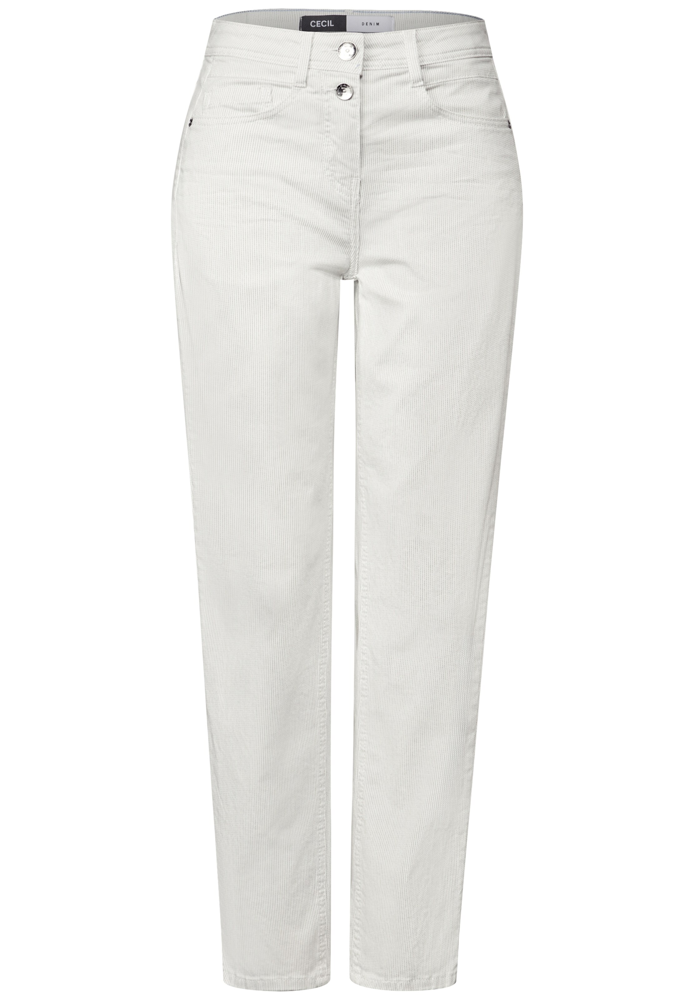 CECIL Loose fit Jeans in Grey: front