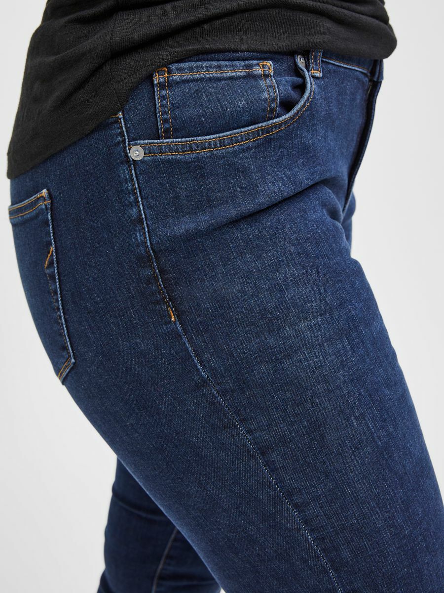 SELECTED FEMME Skinny Fit Jeans in Blau 