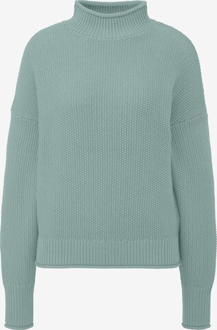 Pull-over QS en vert : devant