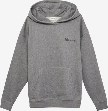 Sweat-shirt HALO en gris : devant