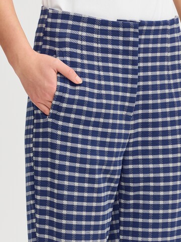 ICHI Regular Pants 'KATE' in Blue
