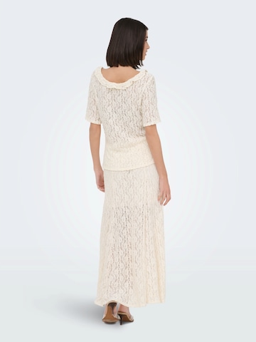 JDY Skirt 'JDYGALLAS' in Beige
