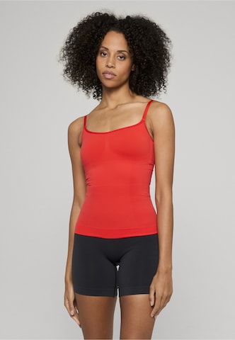 Lykkeland Atelier Top in Rood: voorkant
