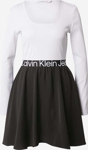 Calvin Klein Jeans Kleid in Schwarz: predná strana