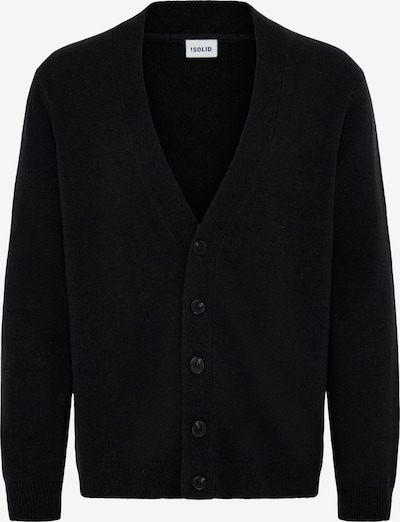!Solid Cardigan 'SDRick' en L en noir, Vue avec produit
