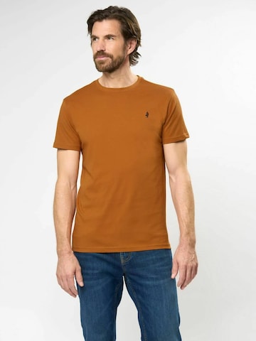 MCS Regular Fit Bluser & t-shirts 'Texas' i brun: forside