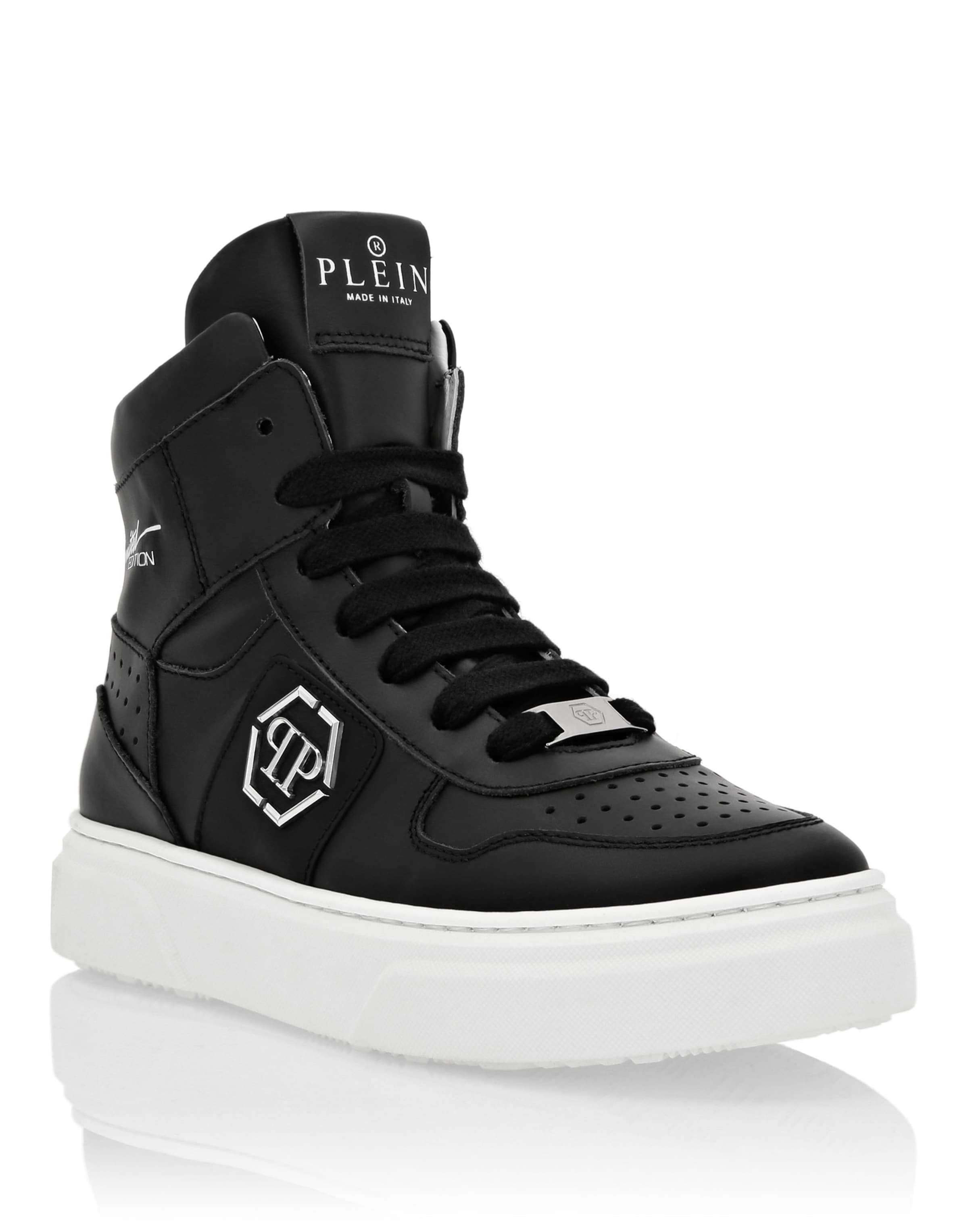 Philipp Plein - Zapatillas deportivas en negro: frente
