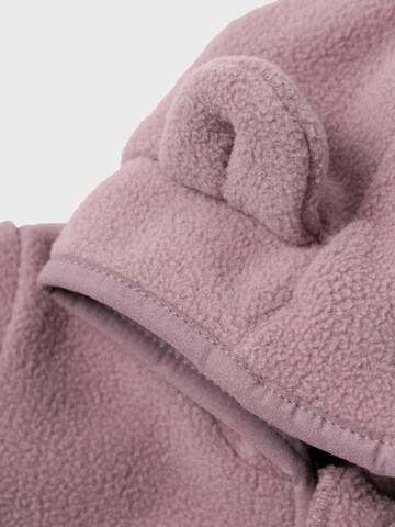 NAME IT - Casaco de velo 'Meeko' em roxo