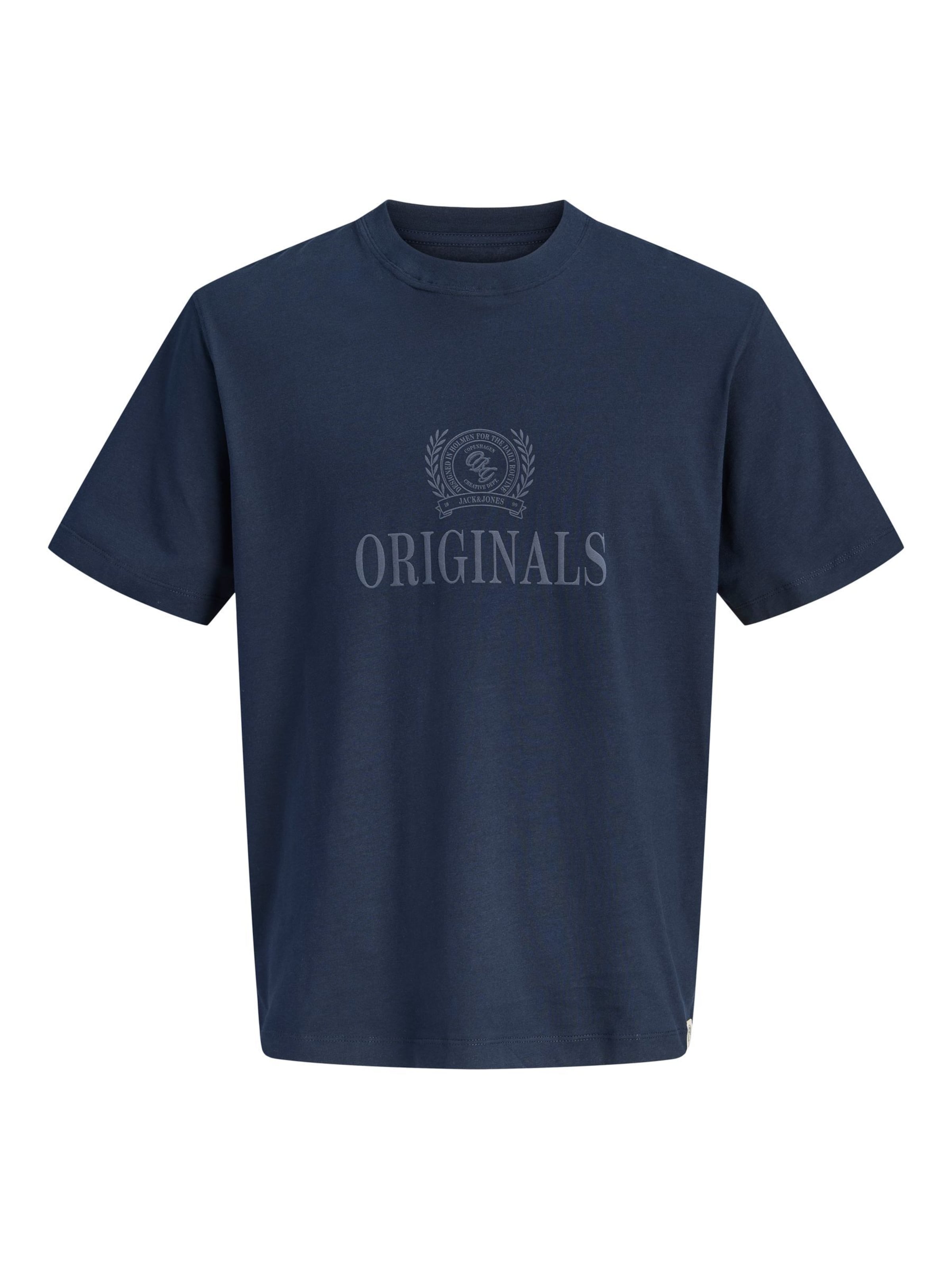 Jack & Jones Plus Shirt 'JORFREDERIKSBERG' in Blue: front