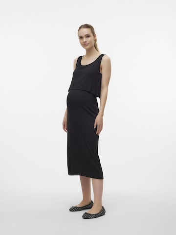 MAMALICIOUS Kleid 'BRYNJA JUNE' in Schwarz