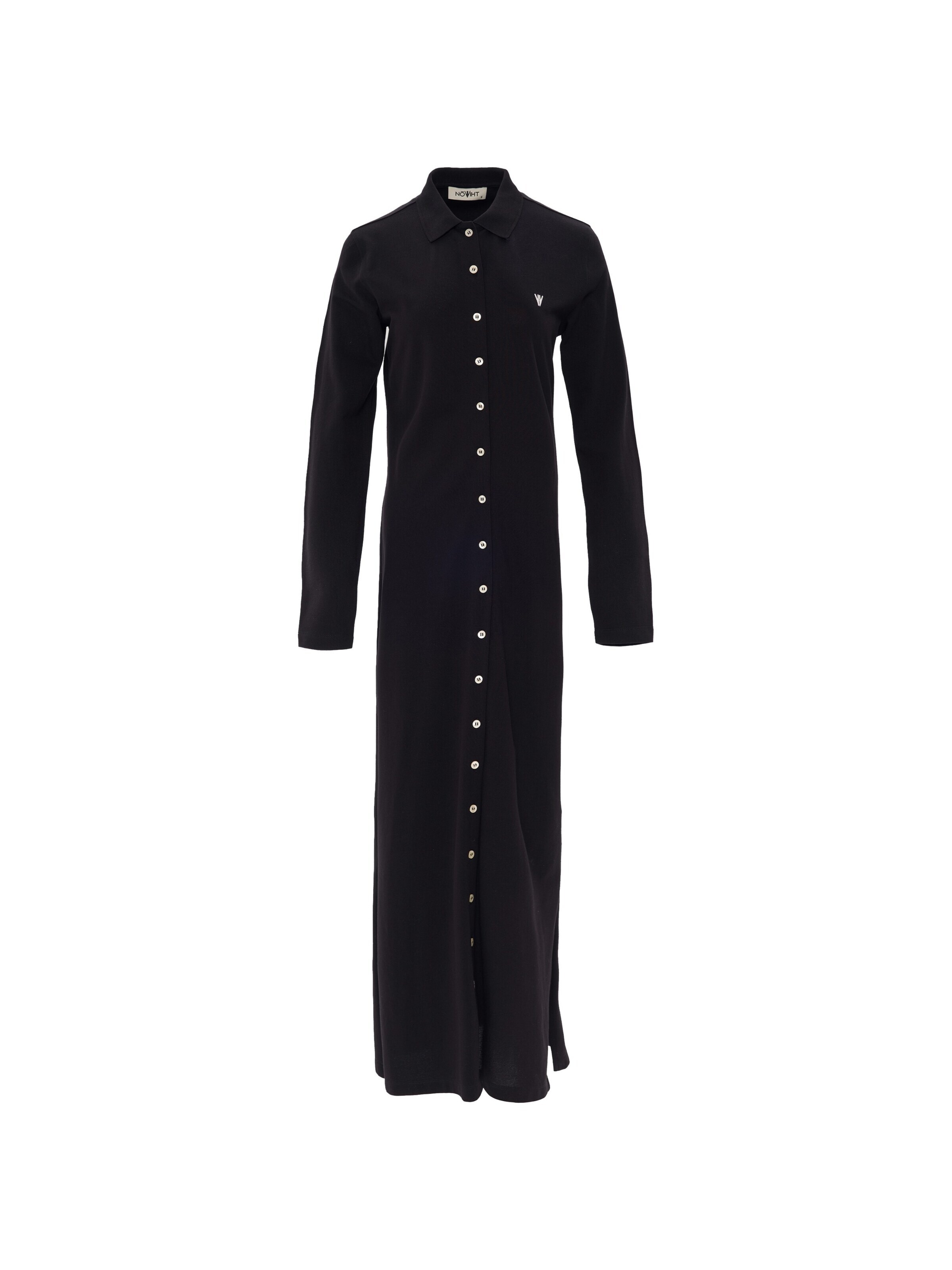 NOWIHT Kleid 'Margot'‌‌‌‌‌ in Schwarz: Vorderseite
