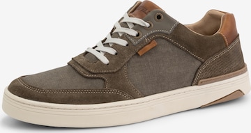 Travelin Sneakers laag 'Bromsgrove' in Groen: voorkant