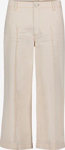 Betty & Co Wide leg Pants in Beige: front