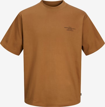 JACK & JONES T-Shirt 'JPRBLAchad' in Braun: Vorderseite