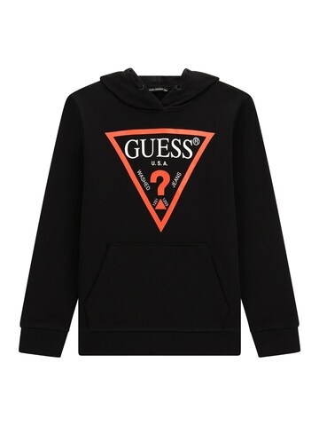 Bluză de molton de la GUESS pe negru