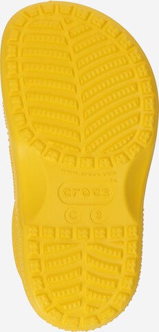 Crocs - Bota de borracha 'Classic' em amarelo