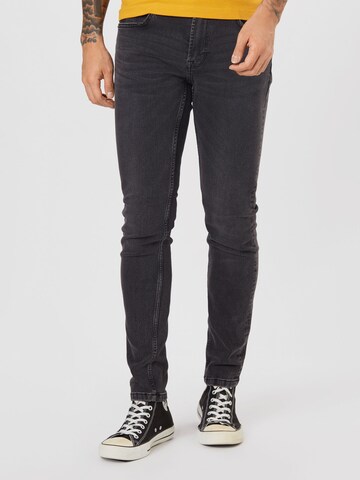 Only & Sons Skinny Jeans 'ONSWARP' in Grijs: voorkant