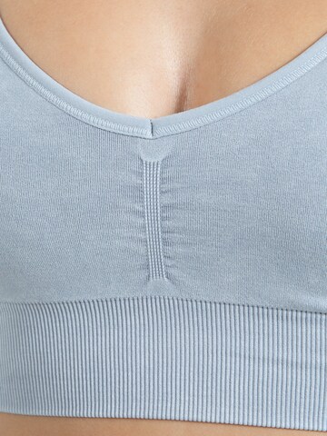 Smilodox Bustier Sport bh 'Vera' in Blauw