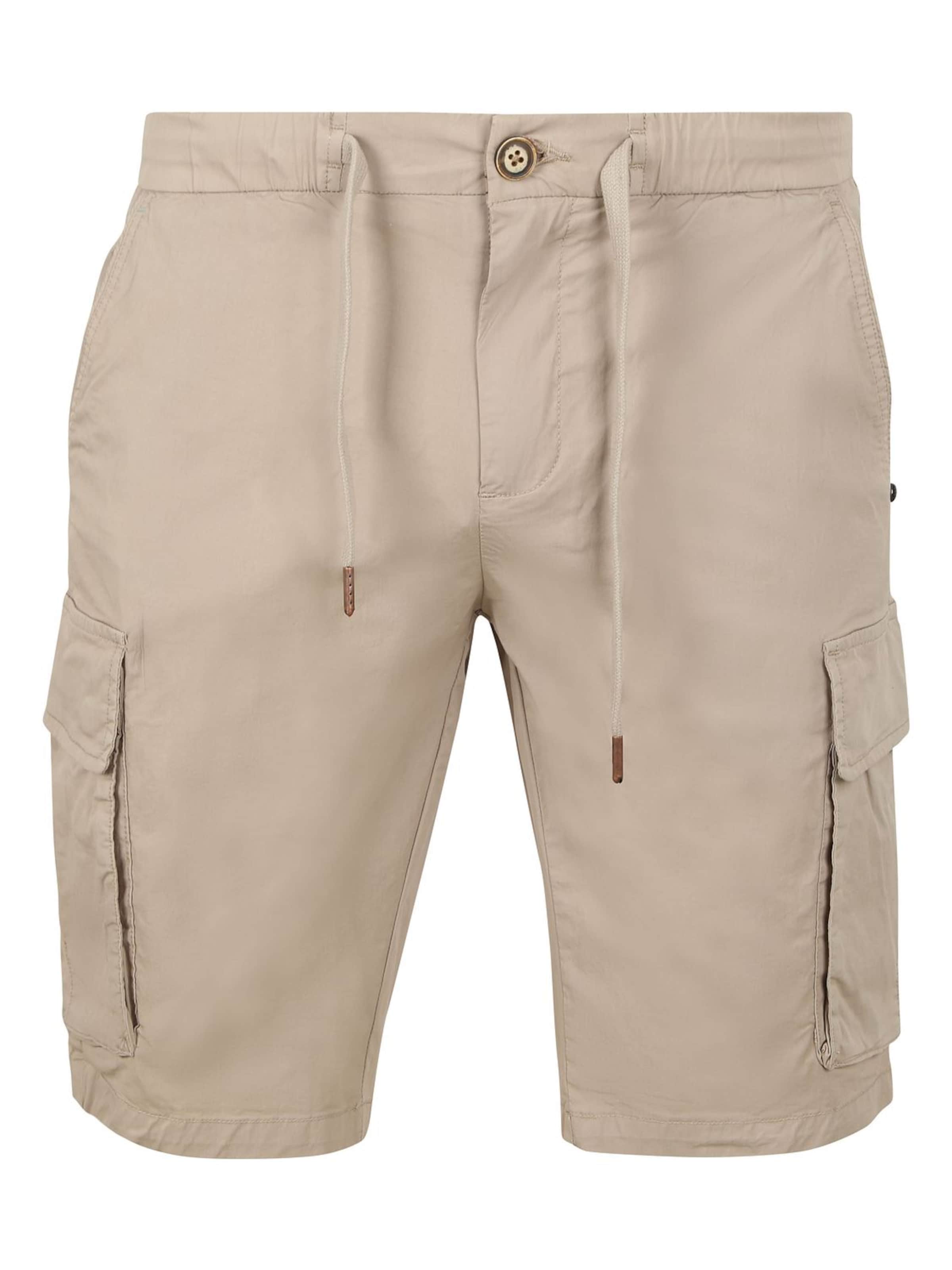 No Excess Regular Trousers in Beige: front