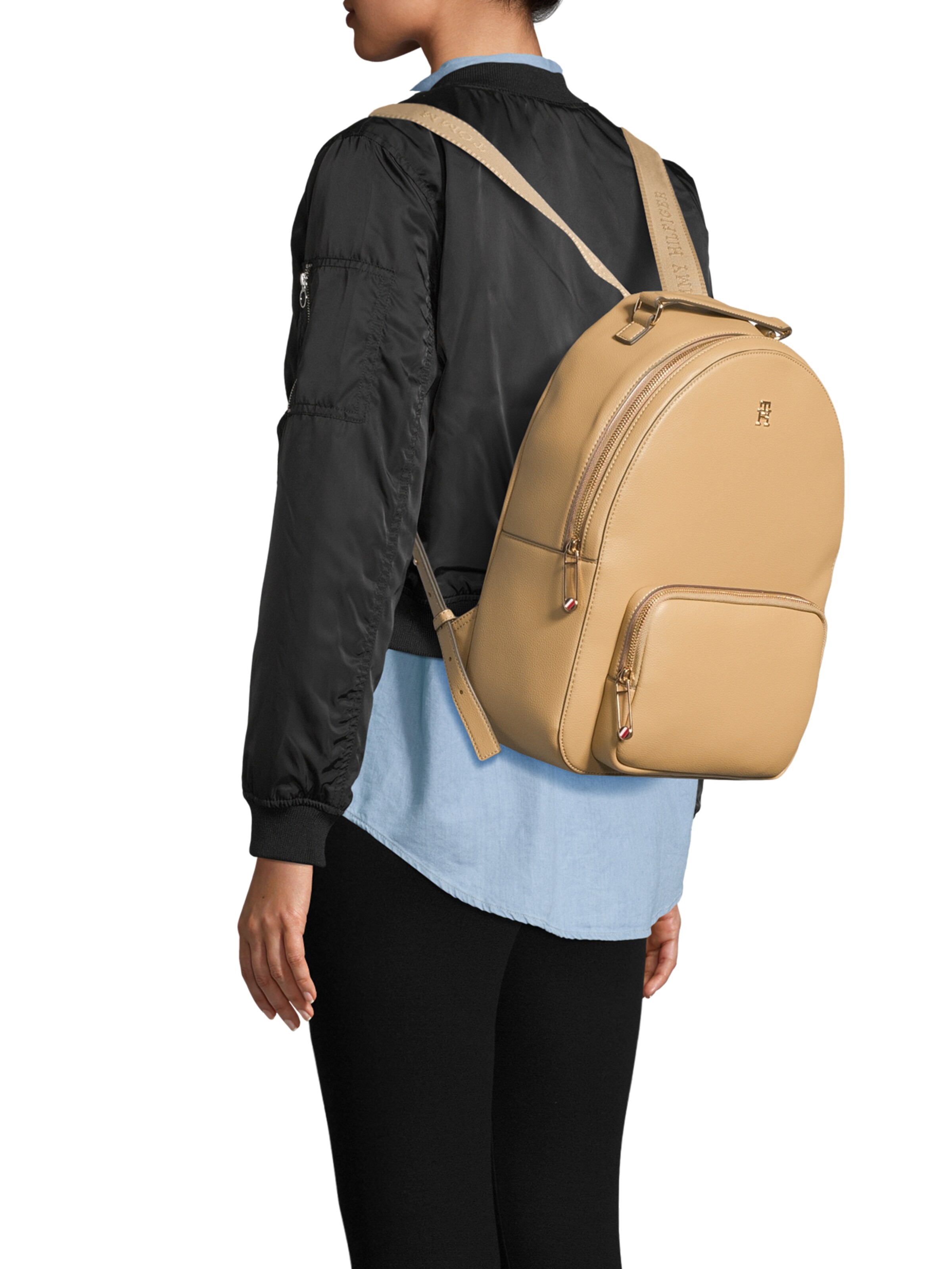 TOMMY HILFIGER Раница 'Dome' в бежово