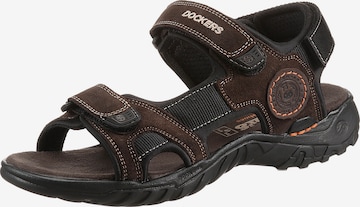 Dockers by Gerli Hiking Sandals in Brown: front